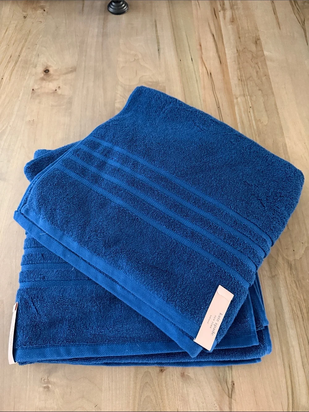 kate spade Royal Blue Bath Towels - Set of 2